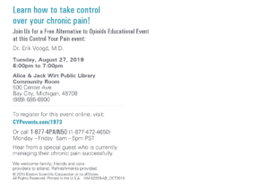 Managing Chronic Pain Events